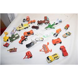 Die Cast and Plastic Toy Cars
