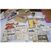 Image 1 : Antique Model Lot of Decals, Manuals, Parts and etc.
