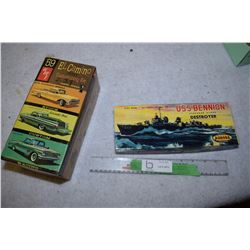 BOXES ONLY Model Kits