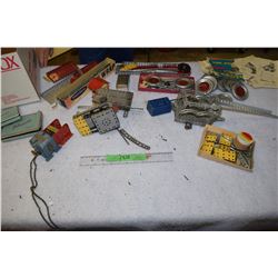 Huge Erector Set C/W Clockwork and Electrical Motors (Needs Cord)
