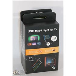 LOT OF 2 NEW TV/GAMING MONITOR LED LIGHT KITS