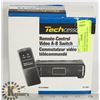 Image 1 : NEW TECHCESSORIES REMOTE CONTROL VIDEO A-B SWITCH