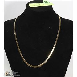 GOLD PLATED SNAKE CHAIN