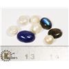 Image 1 : #155-LAPIZ LAZULI/LABRADORITE/FRESH WATER PEARL