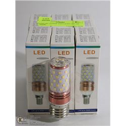 LOT OF 12 NEW LED LIGHT BULBS - 3000K