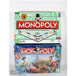 SEALED (2) 2008 MONOPOLY BOARD