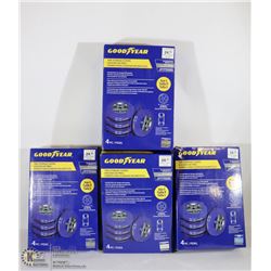 4PCS GOODYEAR TIRE COVERS