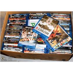 CASE OF ASSORTED  BLU RAY DISC