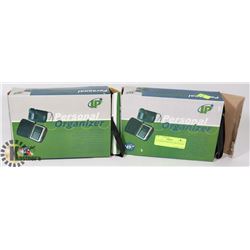 LOT OF 2 LEATHER PERSONAL ORGANIZERS