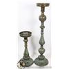 Image 1 : CANDLE STICKS- METAL DECORATIVE CONTEMPORARY