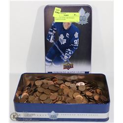 6.2 LBS OF OVER 1000 PENNIES- VARIOUS YEARS