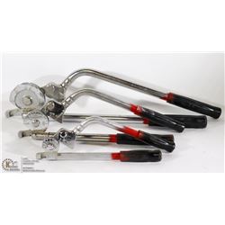 3 HANDHELD SMALL PIPE BENDERS