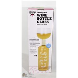 THE ORIGINAL WINE BOTTLE GLASS