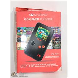 MY ARCADE GO GAMER PORTABLE CONSOLE 220 GAMES