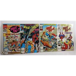 LOT OF VINTAGE MARVEL WHAT THE  COMIC BOOKS.