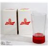 Image 1 : LOT OF 2 BUDWEISER BEER GLASSES