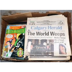 MEMORABILIA FROM PRINCESS DIANA, TWIN TOWERS,