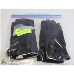 2PK LADIES LEATHER GLOVES "LARGE"