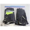 Image 1 : 2PK LADIES LEATHER GLOVES "LARGE"