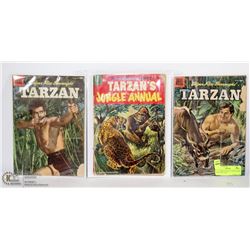 OLD TARZAN ESTATE COMIC BOOKS FROM THE 1950'S