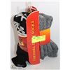 Image 1 : 2PK MENS COZY SLIPPER SOCKS