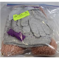 2PK GIRLS TONGUE AND GLOVE SET