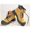 Image 1 : PAIR OF NEW AGGRESSOR TAN CSA STEEL TOE BOOTS