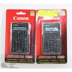 LOT OF 2 NEW CANON SCIENTIFIC CALCULATOR