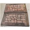 Image 1 : 2 RUBBER ENTRY MATS
