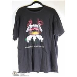 NEW METALLICA "MASTER OF PUPPETS" BLACK