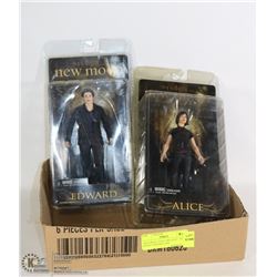 NECA REEL TOYS "TWILIGHT:  NEW MOON" EDWARD AND