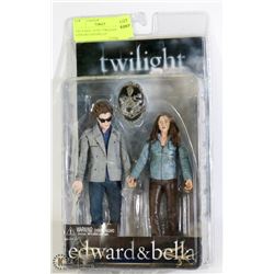 NECA REEL TOYS "TWILIGHT EDWARD AND BELLA"