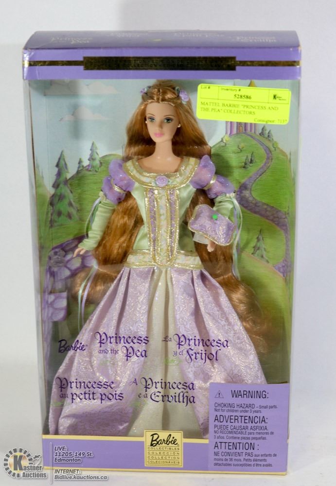 MATTEL BARBIE "PRINCESS AND THE PEA" COLLECTORS