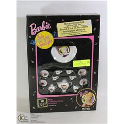 MATTEL BARBIE MINIATURE NOSTALGIC CHINA TEA SET