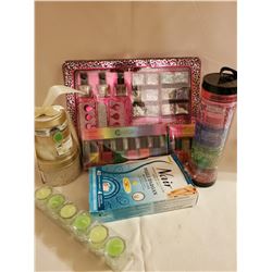 FLAT OF NEW BEAUTY ITEMS
