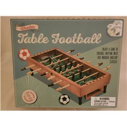 NEW WOODEN TABLETOP FOOTBALL GAME