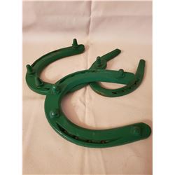 LOT OF 3 CAST IRON HORSESHOES