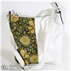 Image 1 : NEW WHITE FLORAL CROSSBODY PURSE