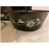 Image 2 : 2PC BLACK CASSEROLE AND SERVING PLATTER SET