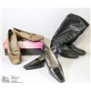 Image 1 : BOX OF SIZE 9 WOMENS LEATHER SHOES, INCLUDING