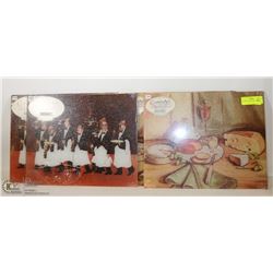 4 LARGE GLASS CUTTING BOARDS