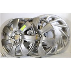 3 ASSORTED HUB CAPS AFTER-SALE