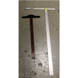 DRYWALL METAL T- SQUARE AND T-SQUARE PLASTIC