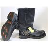 Image 1 : HARLEY-DAVIDSON BOOTS SIZE 10.5 BLACK LEATHER