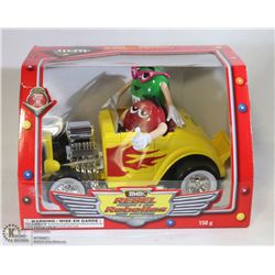 M & M'S REBEL WITHOUT A CLUE DISPENSER, NEW IN BOX