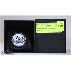 MINNIE AND MICKEY MOUSE WATCH