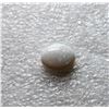 Image 1 : 4)  NATURAL OVAL WHITE FIRE OPAL, 15.CT