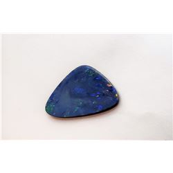 3)  NATURAL AUSTRALIAN BLUE FIRE DOUBLET