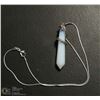 Image 1 : OPALITE OPAL SNAKE WRAPPED CHAKRA PENDANT