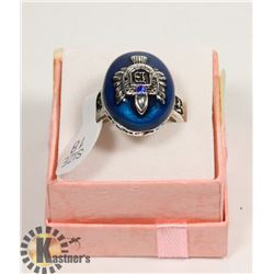 THE VAMPIRE DIARIES DAMON REPLICA VINTAGE RING SZ8